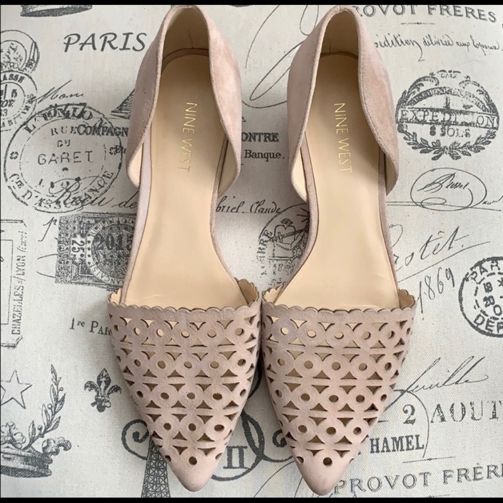 Nine West Leather Wedges Size 7.5
